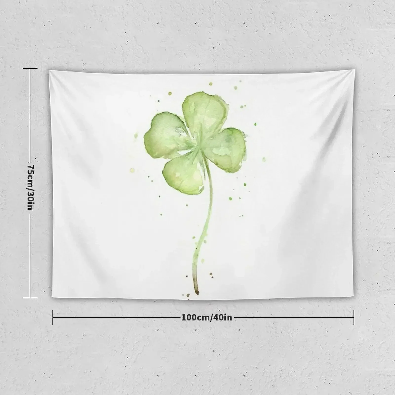 Lucky Charm Four Leaf Clover Tapestry Things To The Room Cute Room Decor Tapestry