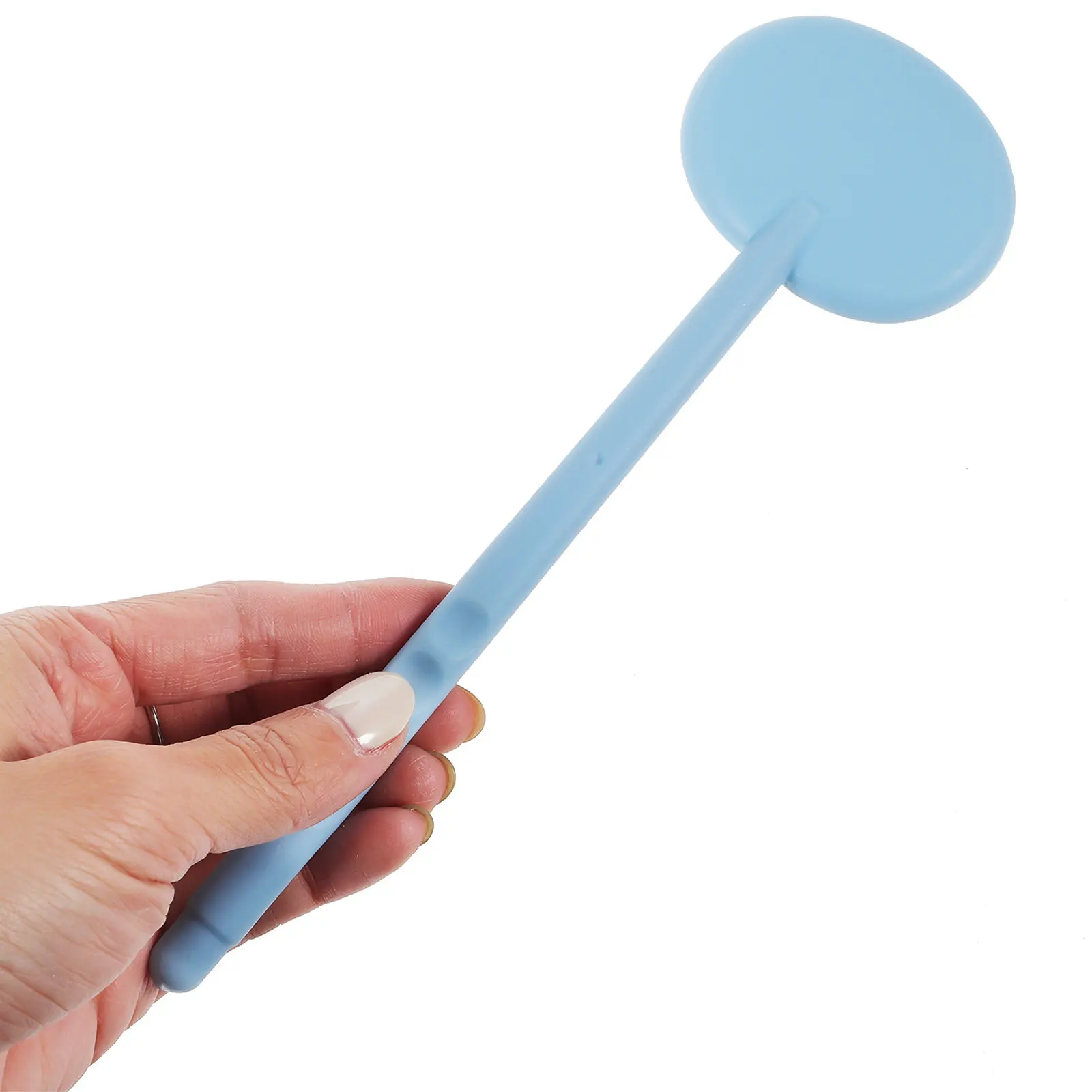 6Pcs Eye Occluder Plastic Eye Occluder Handheld Solid Color Anti Slip Design Ophthalmic Vision Test Tool Suitable for Family