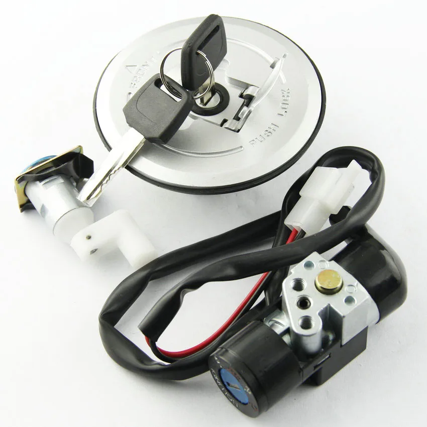 

Motorcycle Ignition Lock Fuel Tank Cap Kit For Honda CBR125R CBR125RS CBR125RW OEM: 35010-KPP-860 2004-2010 Accessories