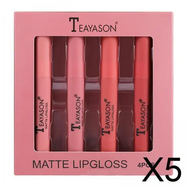 

Lip Gloss Matte Liquid Velvet Stain Pen Waterproof Tint for Party and Dating Makeup Cosmetics