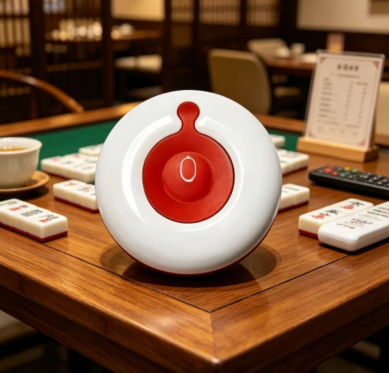 Restaurant Service Pager Remote Call Bell Box Wireless Calling Device For Cafe Chess Room Tea House