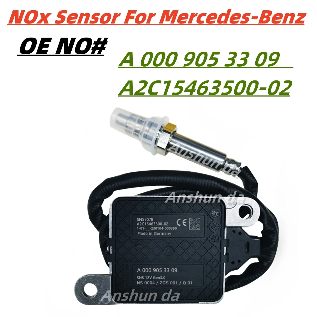 SNS707B A0009053309 Nitrogen Oxygen Sensor NOX Sensor For Mercedes-Benz R172 W166 W221 W251 ML250 VITO TOURER 447 1