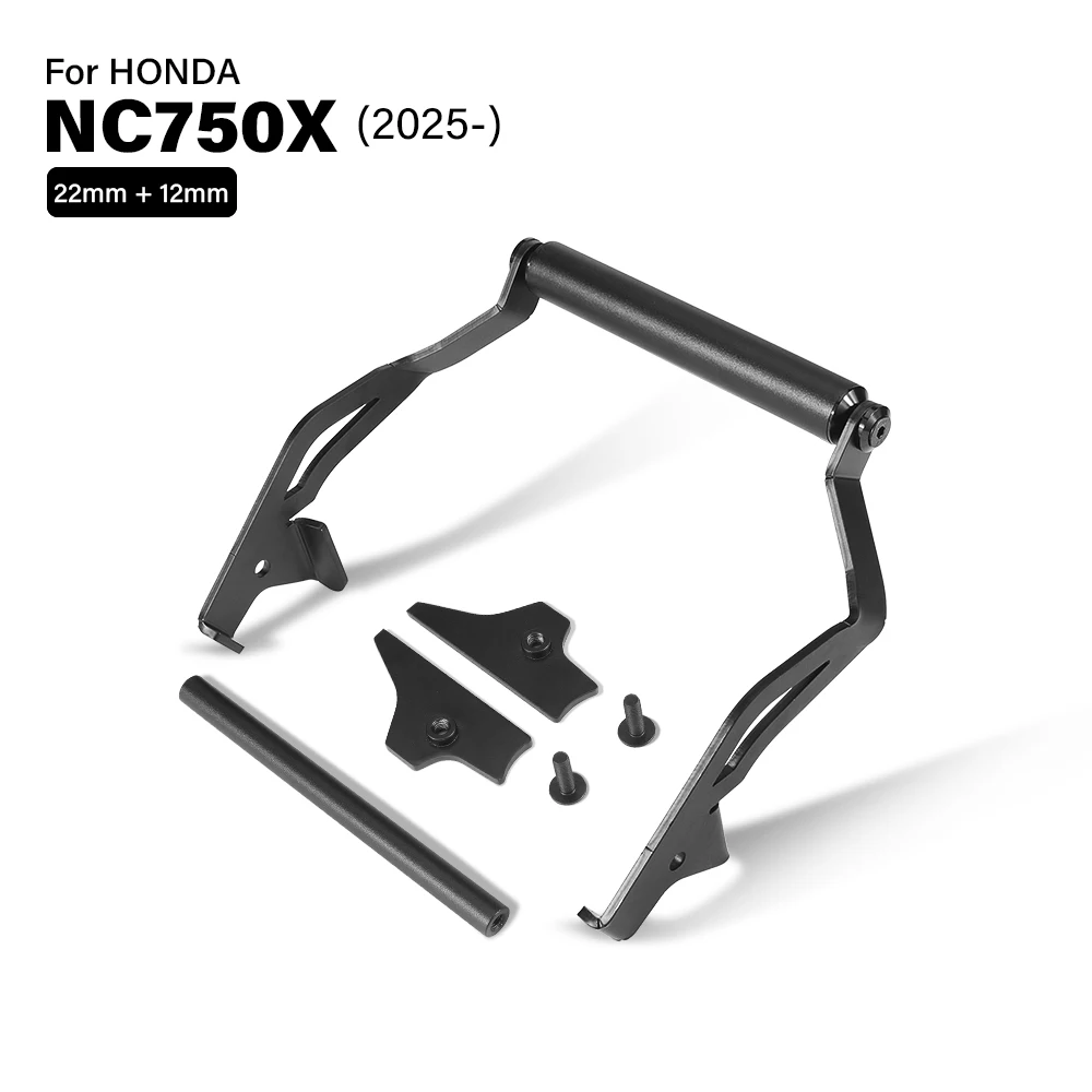 Nieuwe Motorfiets Navigatie Beugel GPS Smart Telefoon Houder Voorruit Mount Navigator Plaat Ondersteuning Voor Honda NC750X NC 750X 2025-