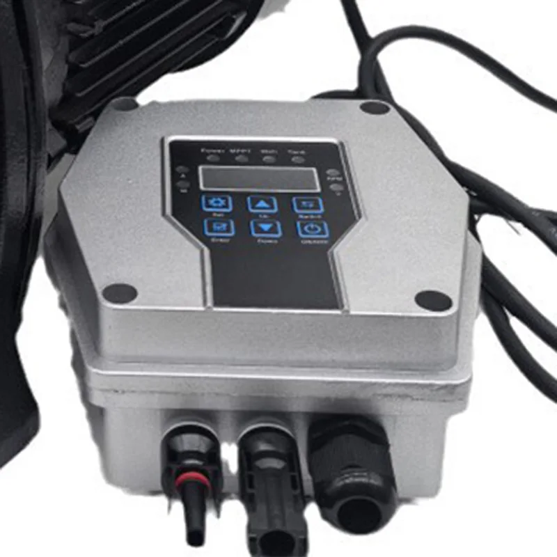 Portable water pump 2 inch DC brushless large flow 72V external controller household self-priming ground solar water pump