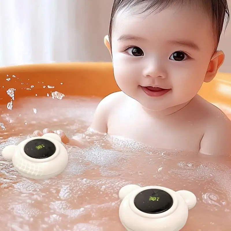 A5YC Hygienic Infant Water Monitor Real Time Detection And Energy Saving Function Waterproof Baby Bath Thermometers