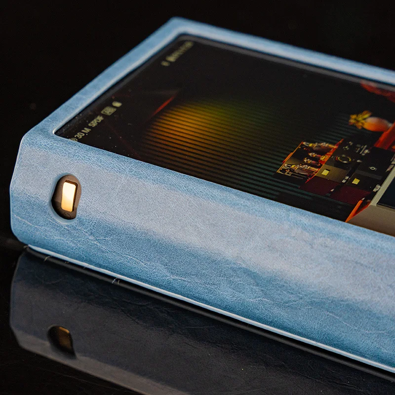 

Cayin N6iii Customized Leather Case PU Leather Navy Blue