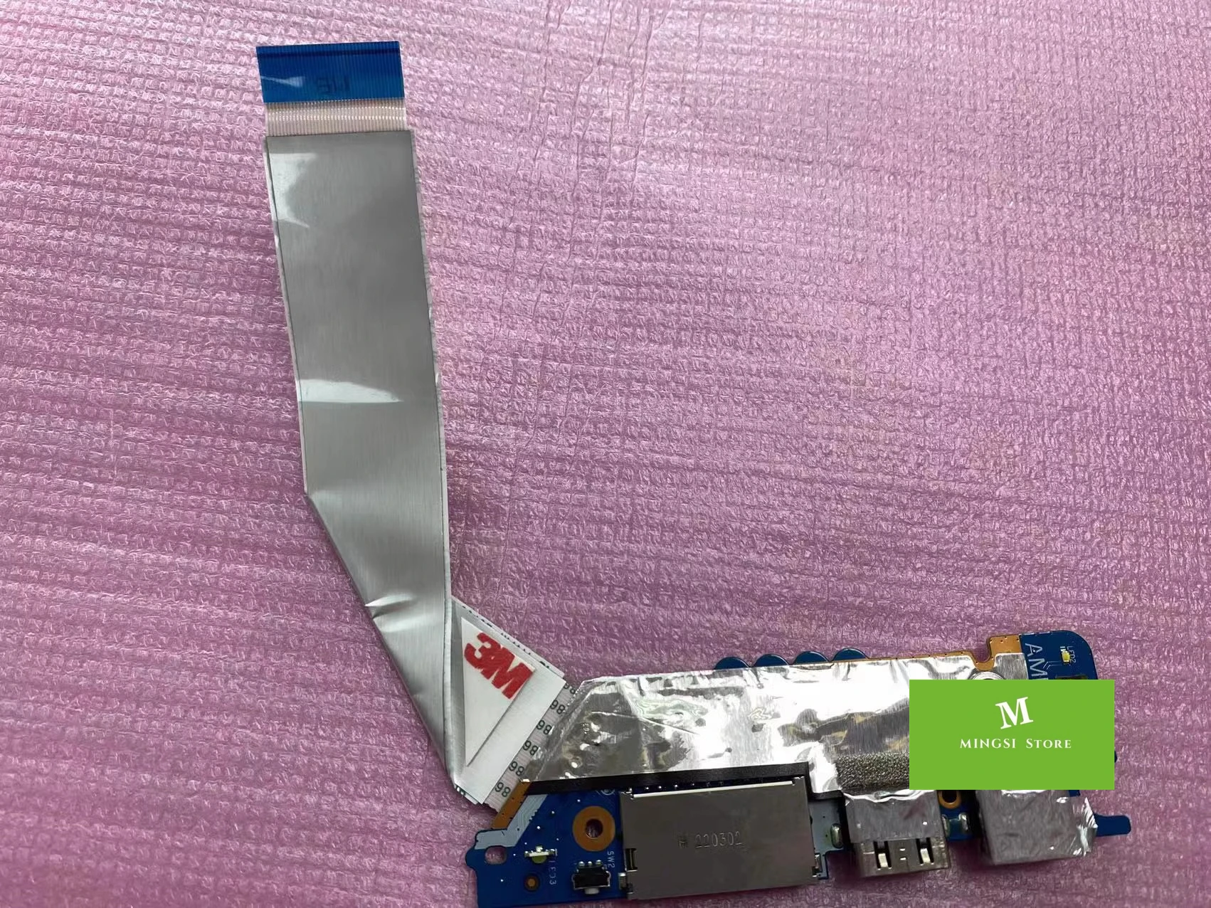 FOR Lenovo Ideapad AIR14 2021 IdeaPad 5 Pro-14ITL6 14ACN USB CARD READER POWER BUTTON BOARD W CABLE LS-K481P