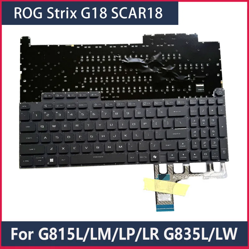 For Gunshen 9Plus 2025 Model Rog Strix G18 Scar 18 G815L/Lm/Lp G835Lw Laptop Keyboard Ultra-Competition Version Keys
