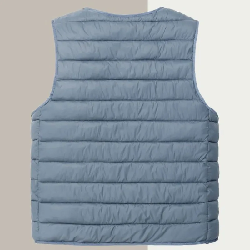 

Stylish Men's Thermal Cotton Vest 2025 Lightweight Slim Fit Warm Inner Outer Jacket Short Oversized Design for Men​
