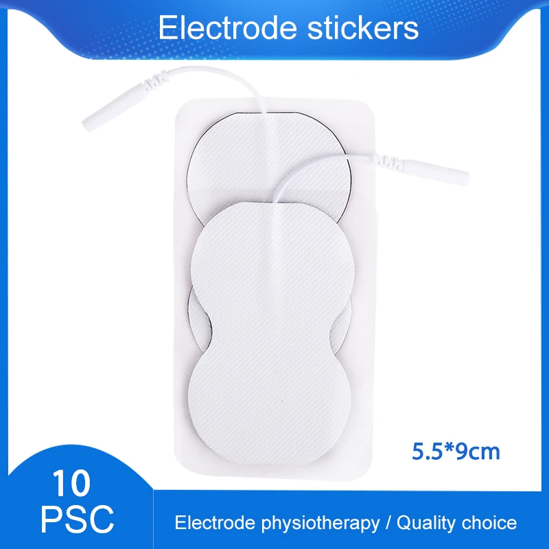 

10pcs Self-adhesion Electrode Pads Reusable Adhesive for Unit Muscle Stimulator EMS Therapy Slimming Machine Massager