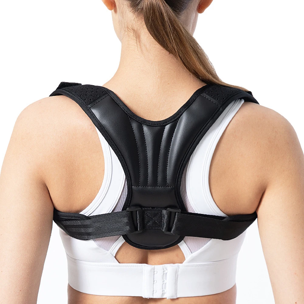 Posture Corrector for Men Women, Back Brace for Pain Relief, Adjustable Upper Back Straightener for Neck, Clavicle, Spine