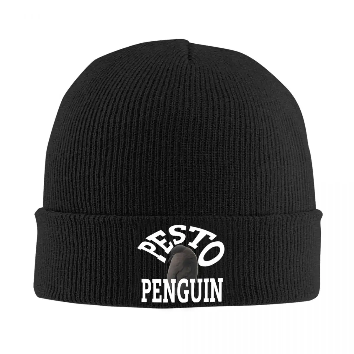 Cute Pesto Penguin Knit Hat Beanie Autumn Winter Hats Warm Hip Hop Animal Cap Men Women