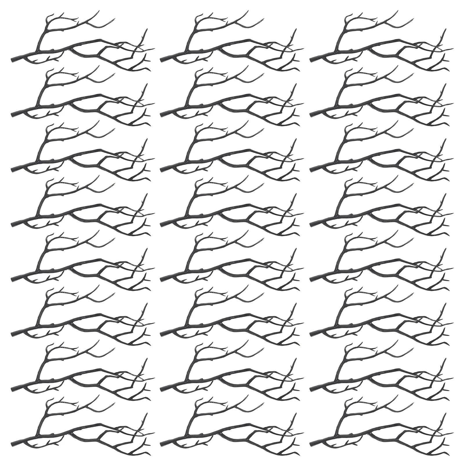 

24pcs Fake Dried Dried Tree Branches Decor Decor Tree Branches Stems Plastic Dry Plant Home Supplies Home Supplies