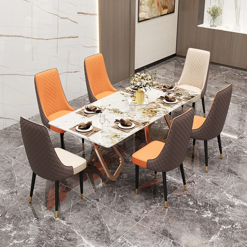 Modern Simple Dining Chair Restaurant Back Nordic Luxury Milk Tea Shop Hotel Coffee Shop Sillas De Comedor Home Furniture