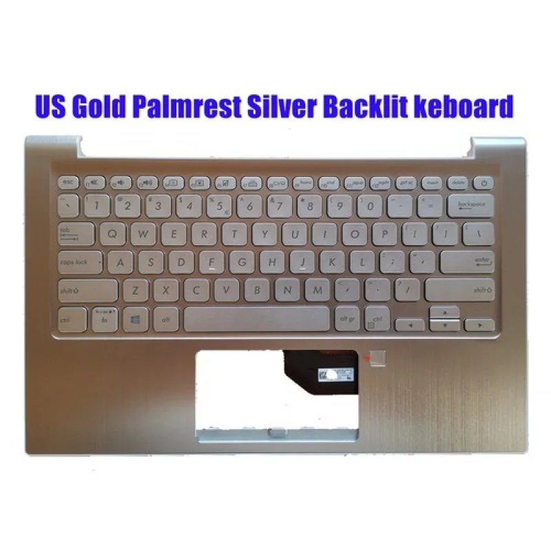 

Y+US Palmrest Backlit keboard for Asus S330F S330FA S330FN S330U S330UA S330UN