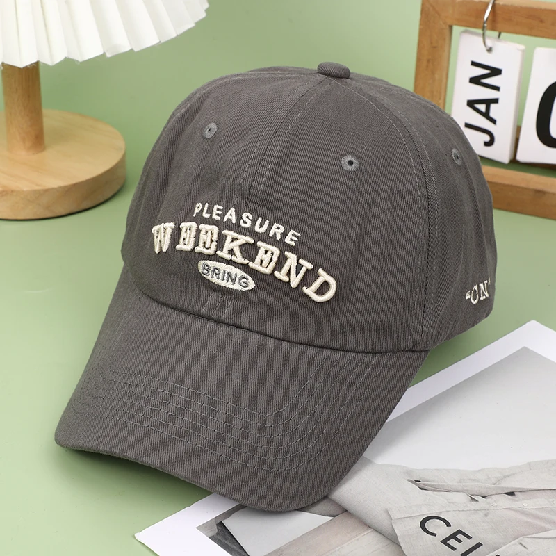 Summer Outdoor Sports Sun Protection Baseball Cap Ladies Embroidered Cap Cap Style Sun Protection Hat