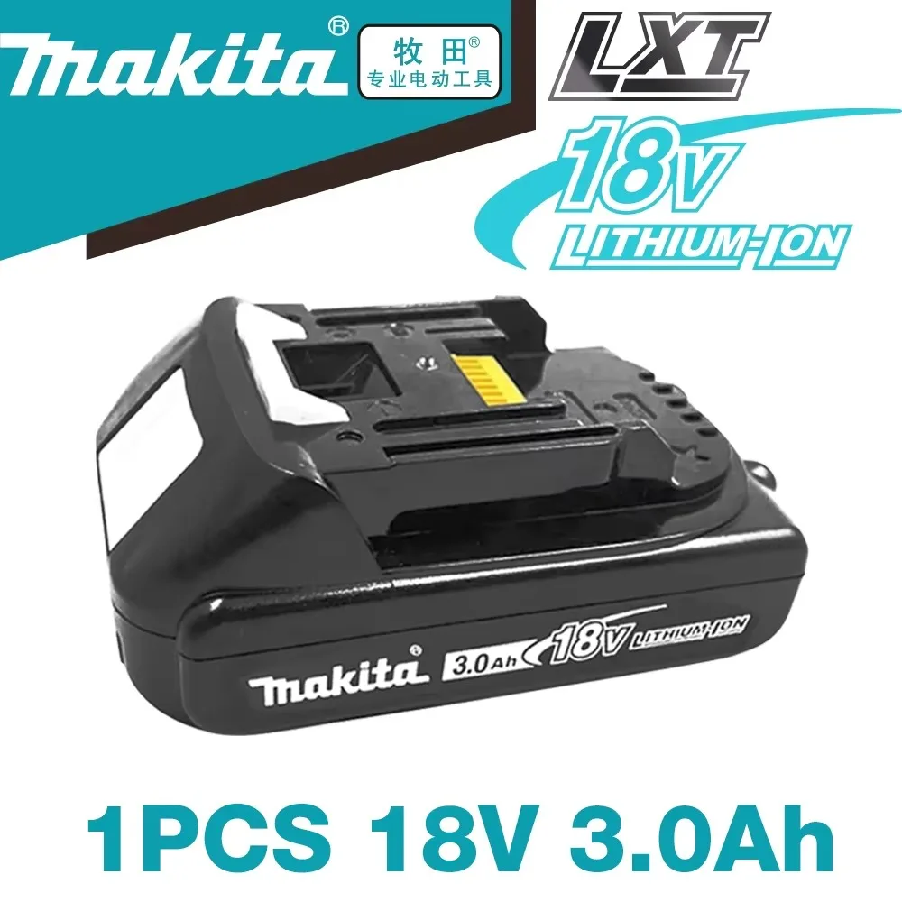 

Makita BL1815 Battery 18V 3.0Ah Battery BL1815 BL1830 BL1840 BL1850 BL1860 Replacement Battery with BL1830 4A Charger DC18RC