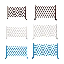 Wood Pet Isolation Gate Retractable Pet Fence for House Kitchen Adjust to