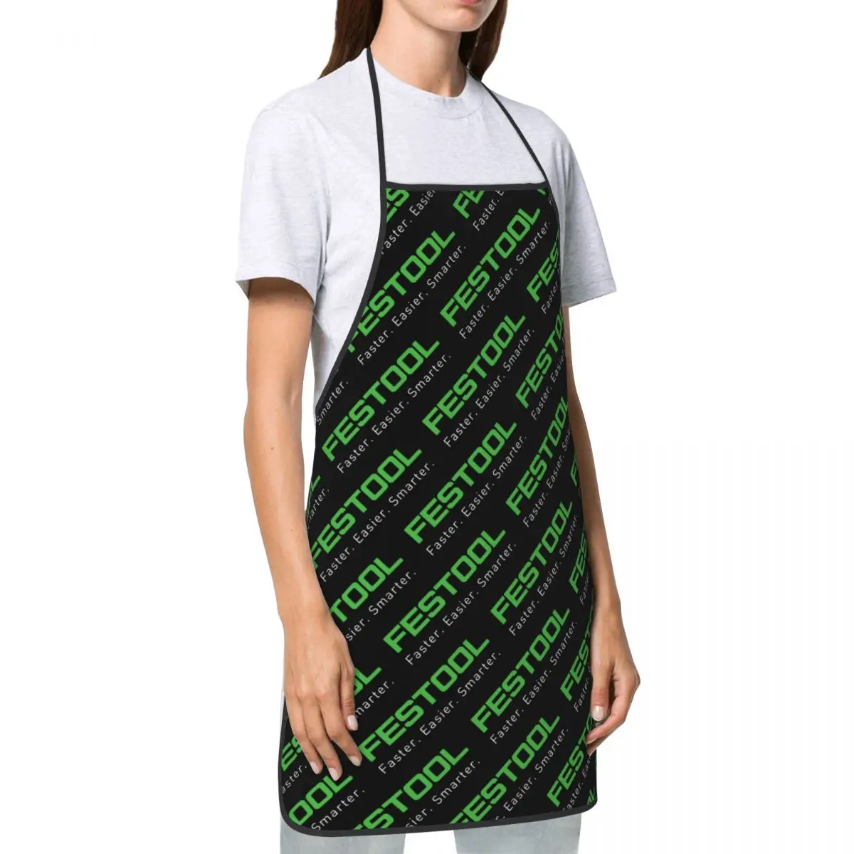 Custom Bib Festool Logo Apron for Men Women Unisex Adult Chef Kitchen Cooking Tablier Cuisine Gardening