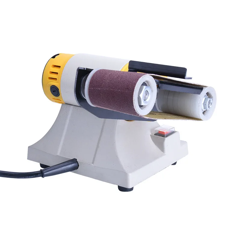 Moedor de polimento de cinto multifuncional, máquina de polimento e gravação em madeira