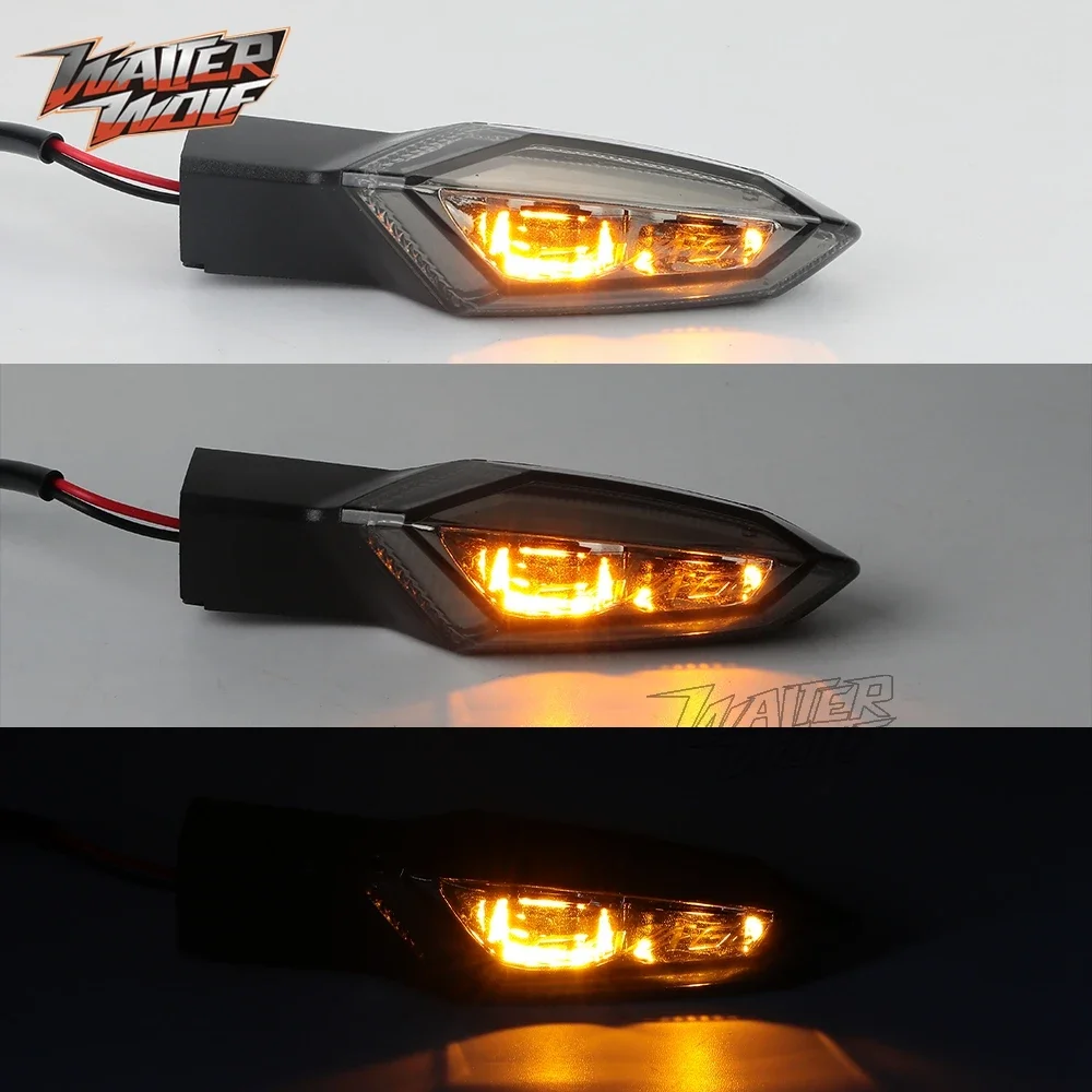 CB190 CBF190 LED Turn Signal Light For Honda CB190R CB190X CBF190R CBF190X 2016-2023 Clear Smoke Amber Flasher Indicator Blinker