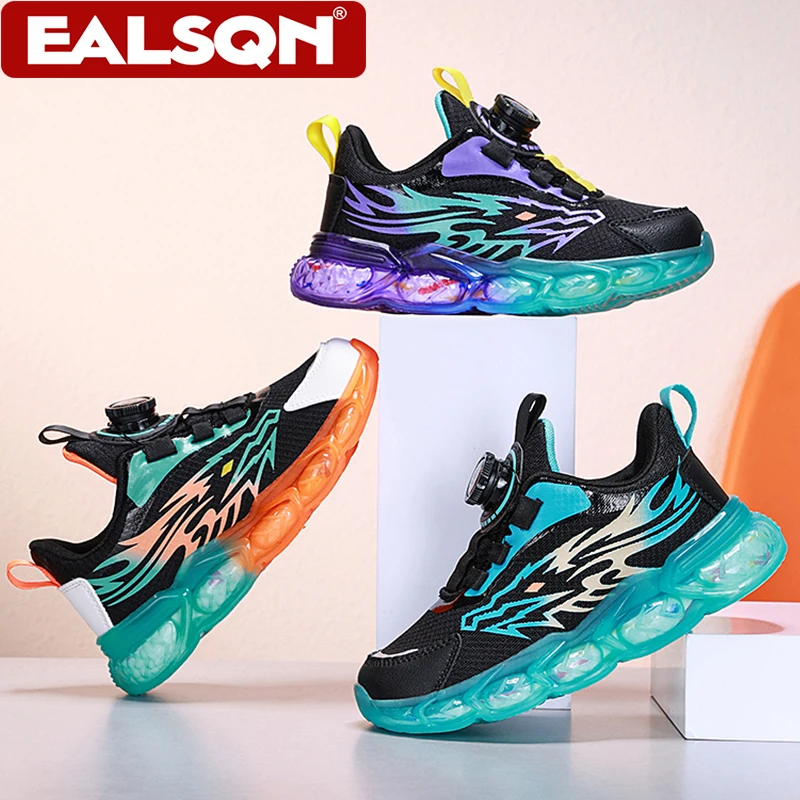 

New Anti-skid Breathable Summer Kids Sneakers for Boys Walking Running Lightweight Student Casual Sport Shoes Size 28-39