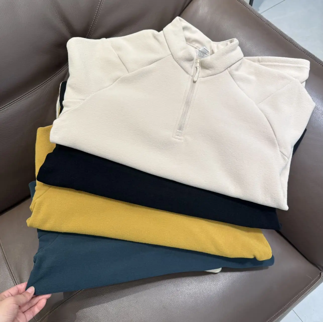 

Мужская уличная флисовая толстовка, двусторонняя матовая термоизоляция, футболка с длинными рукавами и полумолнией, осень-зима, путешествия, спорт