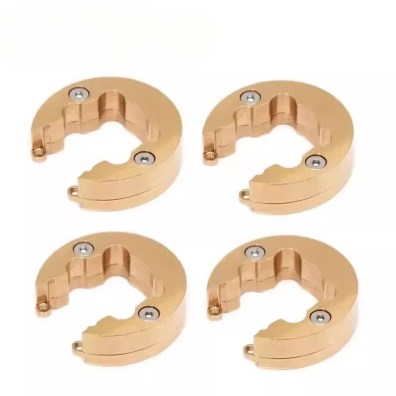 For AT4 AT6 JT4 NT4 NT6  Climbing Car Brass Wheel Edge Counterweight 97400974 crossrc 1/10 Rock Crawler