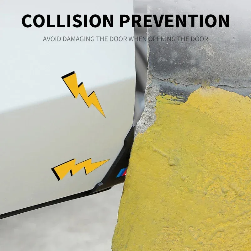 2Pcs Car Door Corner Anti-Collision Protector Cover For BMW M F10 F07 E90 E60 F30 E89 E85 E91 E92 X1 X3 X4 X5 X6 1 3 5 7 Series view 3