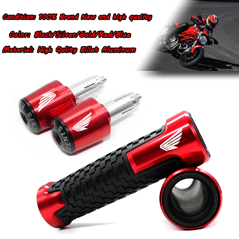 

Fit For HONDA CB CBR X-ADV PCX HORNET Motorcycle Accessories Handle Bar End Cap Plugs Cap Handlebar Grips Cover