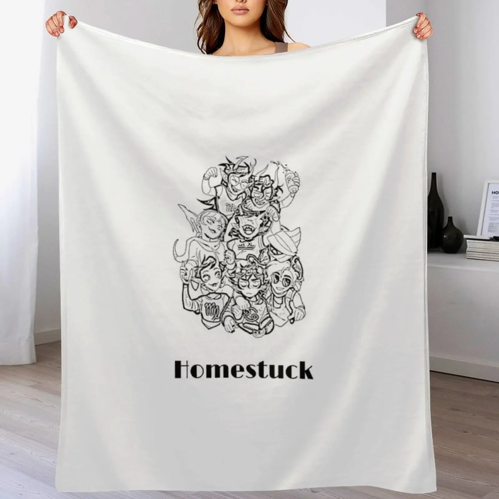 

homestuck mates Throw Blanket Baby Retros anime warm for winter Blankets
