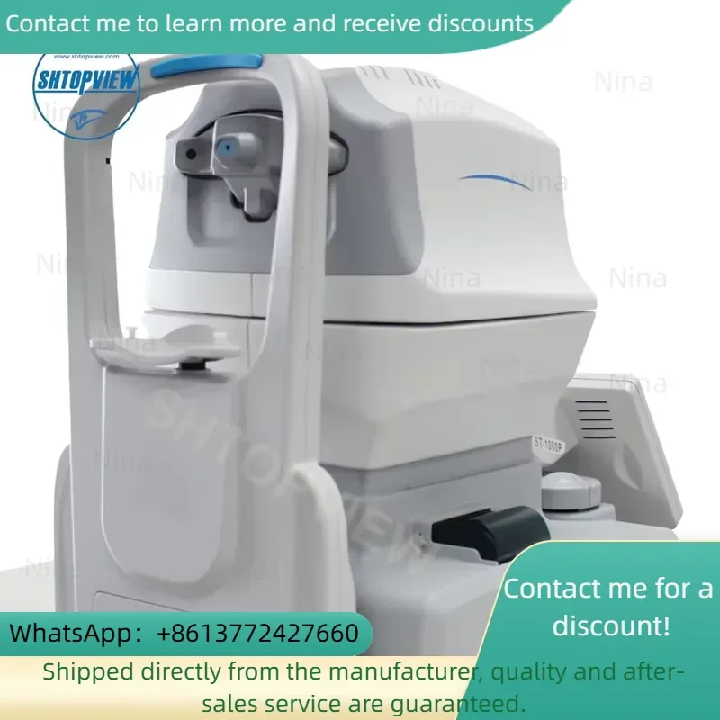 SHTOPVIEW ST-1000P Non-Contact Air-Puff Tonometer New Arrival with Cornea Thickness 1-Year Hospital Use Warranty
