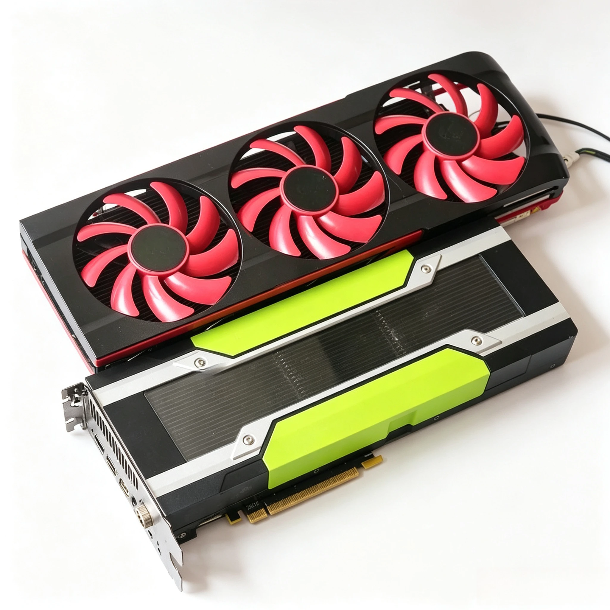 9cm Ultra Thin 3-Fan Cooling Mod Radiator Replacement Cooler For P40 M40 P100 Data Center Graphics Card Heat Dissipation
