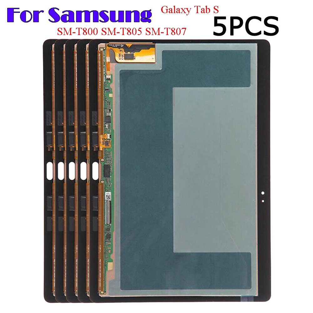 

5PCS 10.5" New LCD For Samsung Tab S T800 T805 SM-T800 SM-T805 LCD Touch Screen Digitizer Assembly