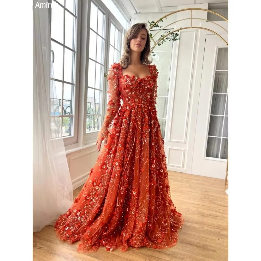 

Amirah женское вечернее платье, женские бальные платья на заказ, элегантные женские платья для свадебной вечеринки, блестящий квадратный лидер