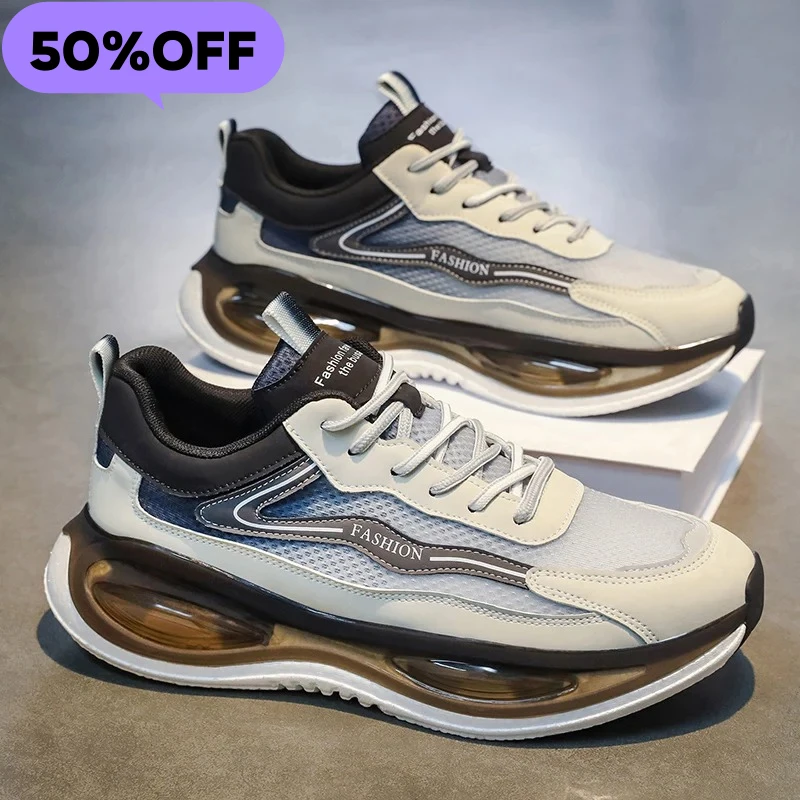 

2026 Running & Walking Men's Shoes - Lace-up, Lightweight, Comfortable & Breathable Tennis Sneakers