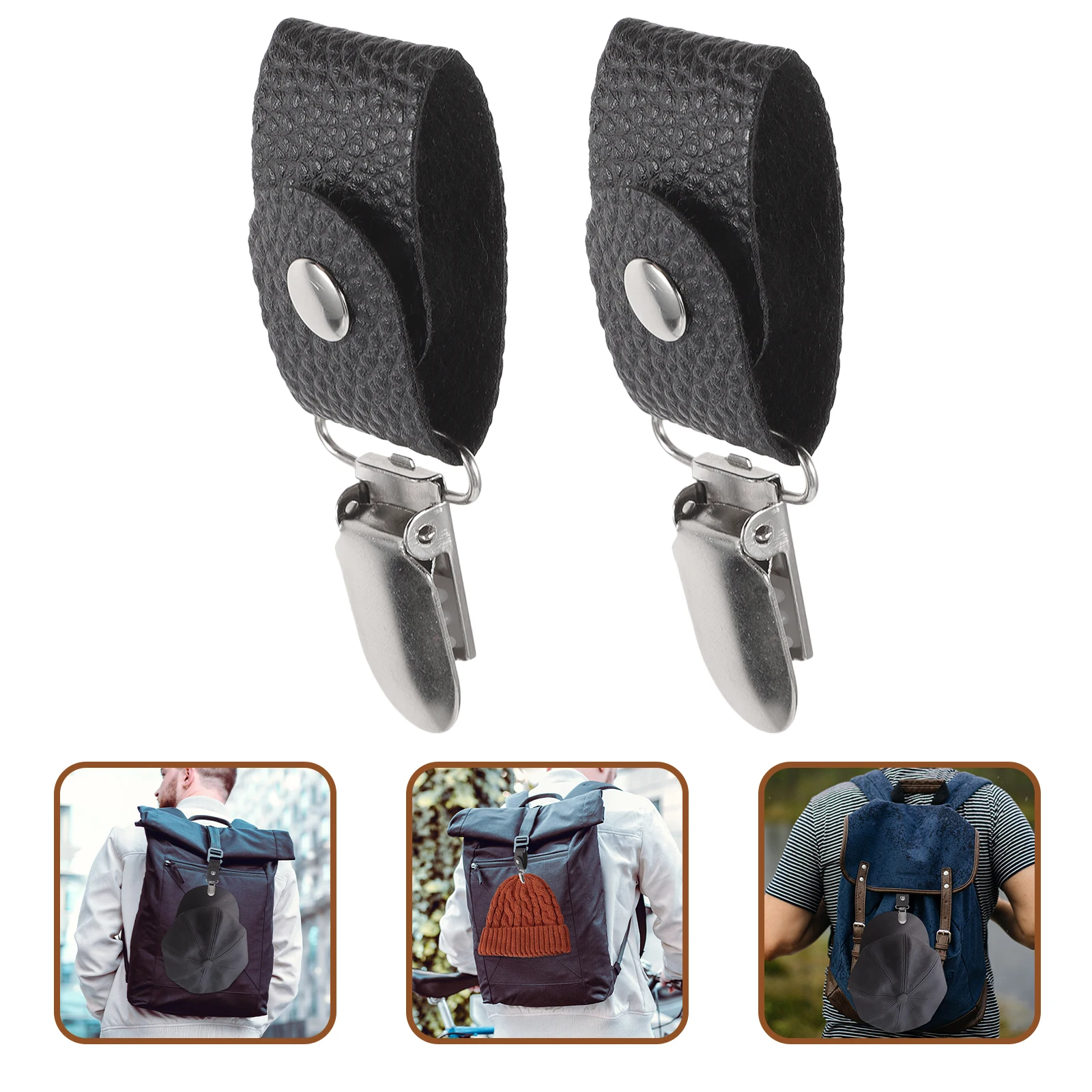 

2Pcs Hat Clips Stylish Travel Hat Holder Clips for Women Outdoor Travel Gadgets Gadgets for Women