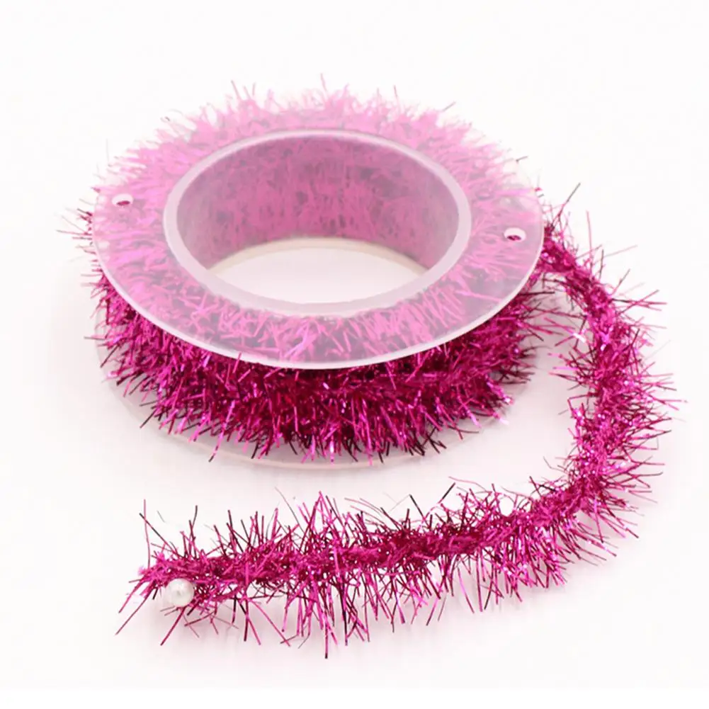 1.5m/roll Christmas Tree Decoration Metal Wire Color Tree Strip Holiday Decorative Family Diy Ribbon Supplies Christmas F6a4