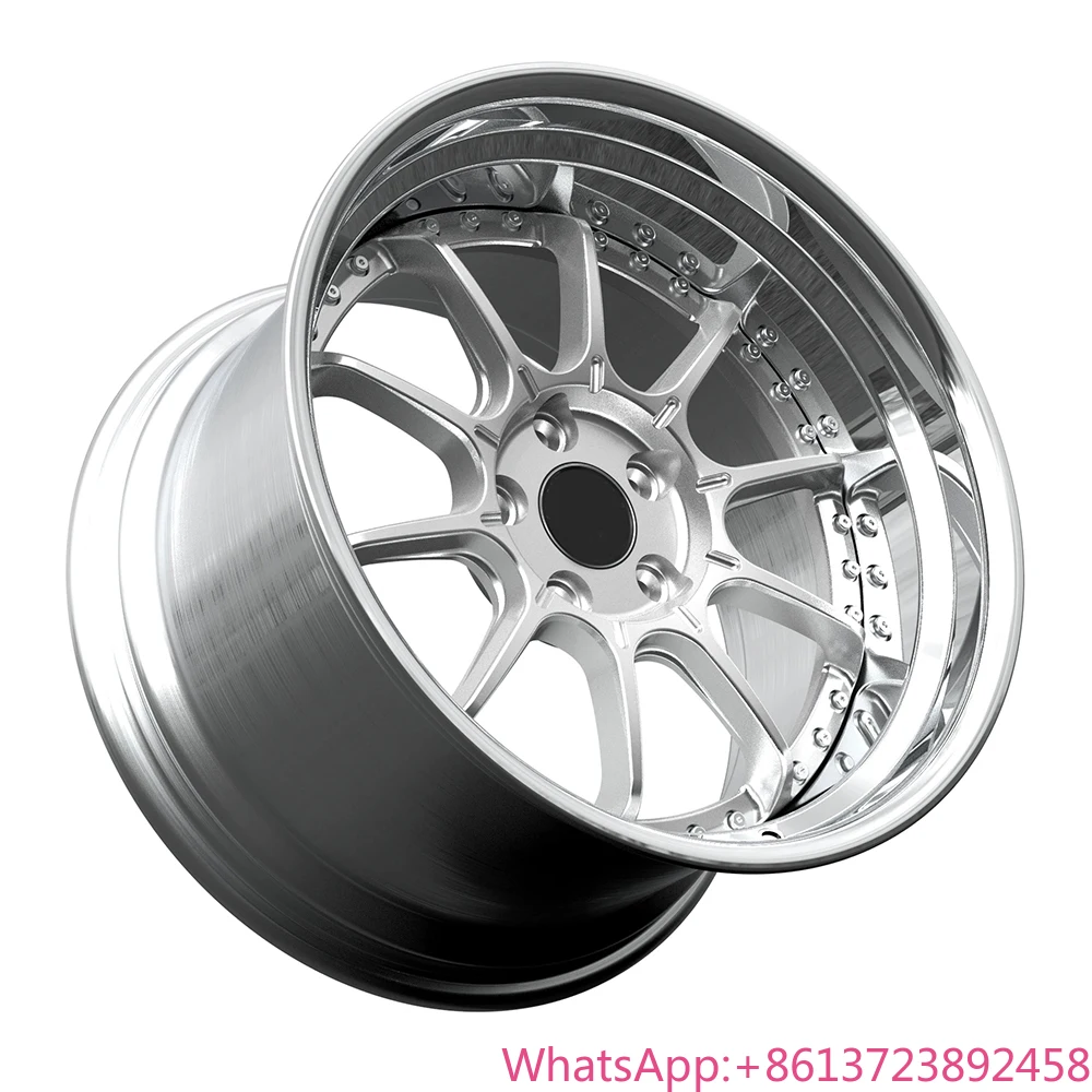 

Custom Deep Lip Forged Wheels 2 piece Aluminum Alloy Rims 18 19 20 21 22 inch 5-114.3 For Mitsubishi Lancer