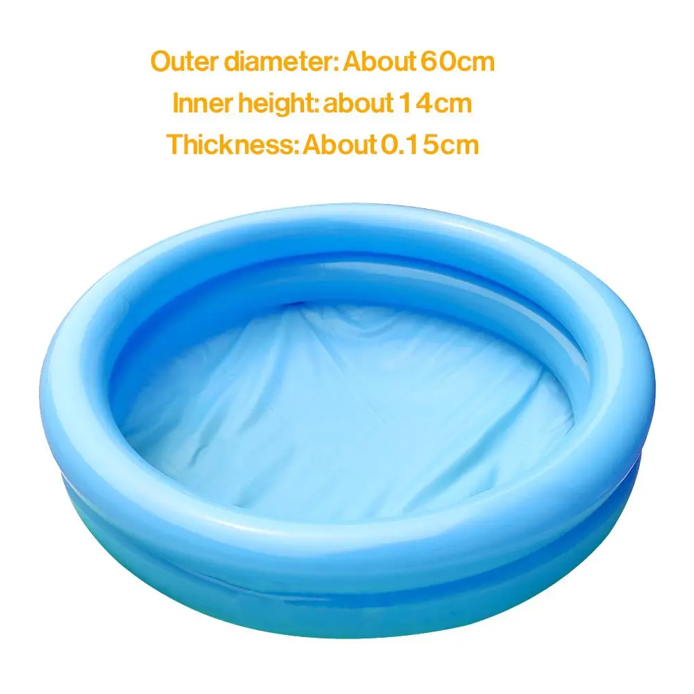 PVC Summer Baby Inflatable Swimming Pool Round Basin Kids Outdoors Sport Water Toys Garden Paddling Pool for 0-3Y