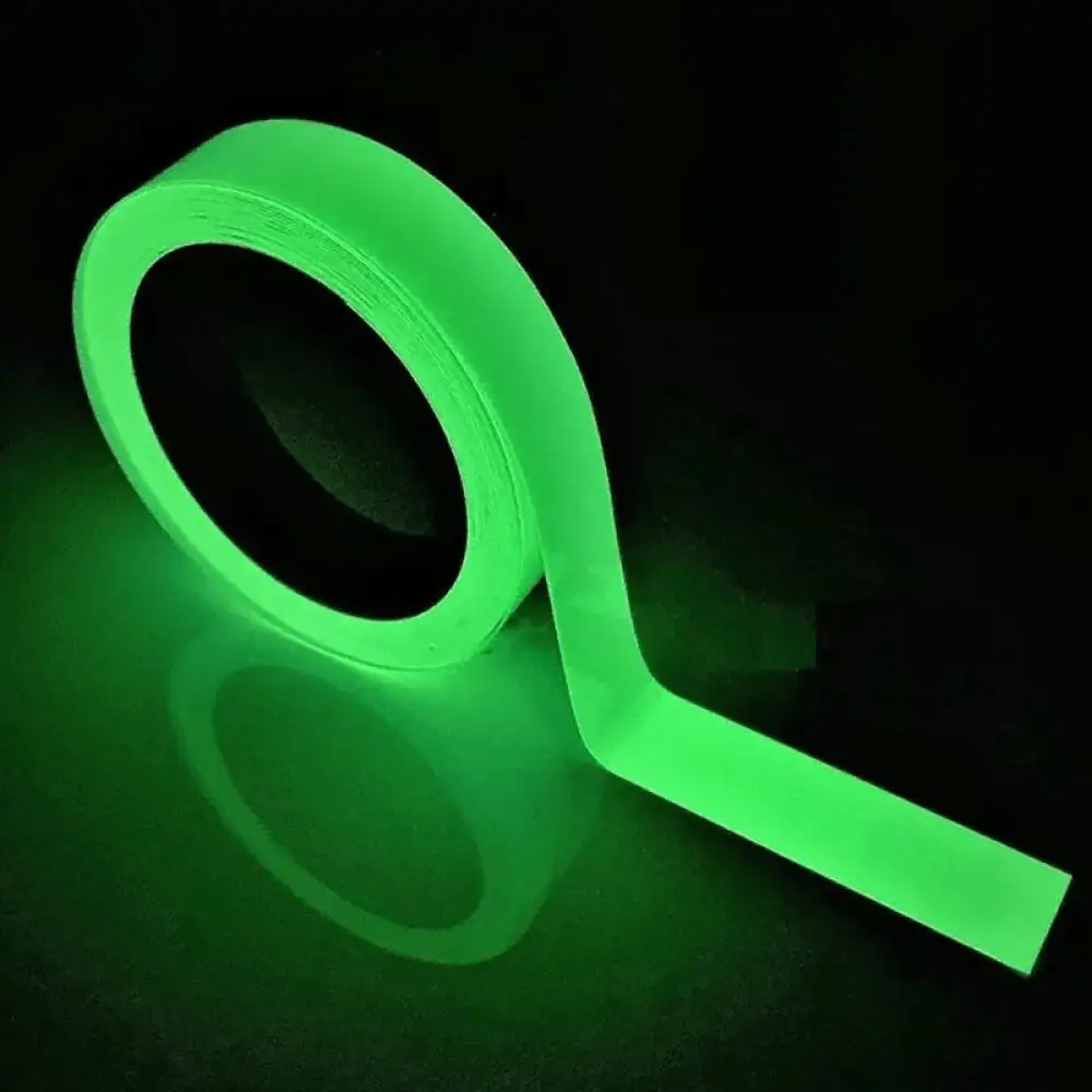 2 Rollen Leuchtband, langlebiges fluoreszierendes Klebeband, geeignet für Outdoor-Sportarten, Nachttumsdekoration und Hausmarkierung – Detail 2