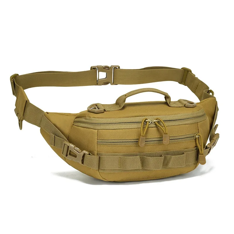 

New Lure Waist Bag Waterproof Men's Outdoor Sports Waist Bag Fashion Running Fitness Crossbody Bag Manufacturer Wholesale