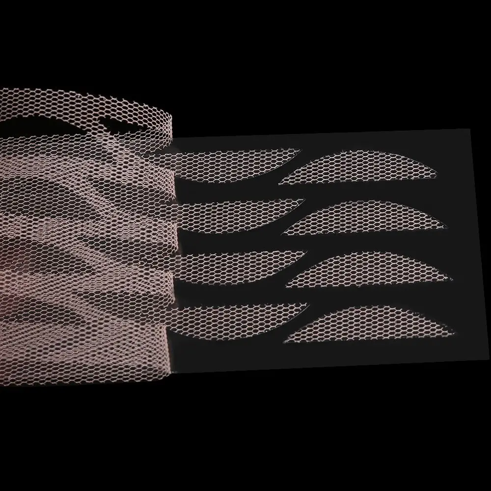 Magic Make up tool ลูกไม้ไฟเบอร์สติกเกอร์เปลือกตาสองชั้นเทปแคบมองไม่เห็น