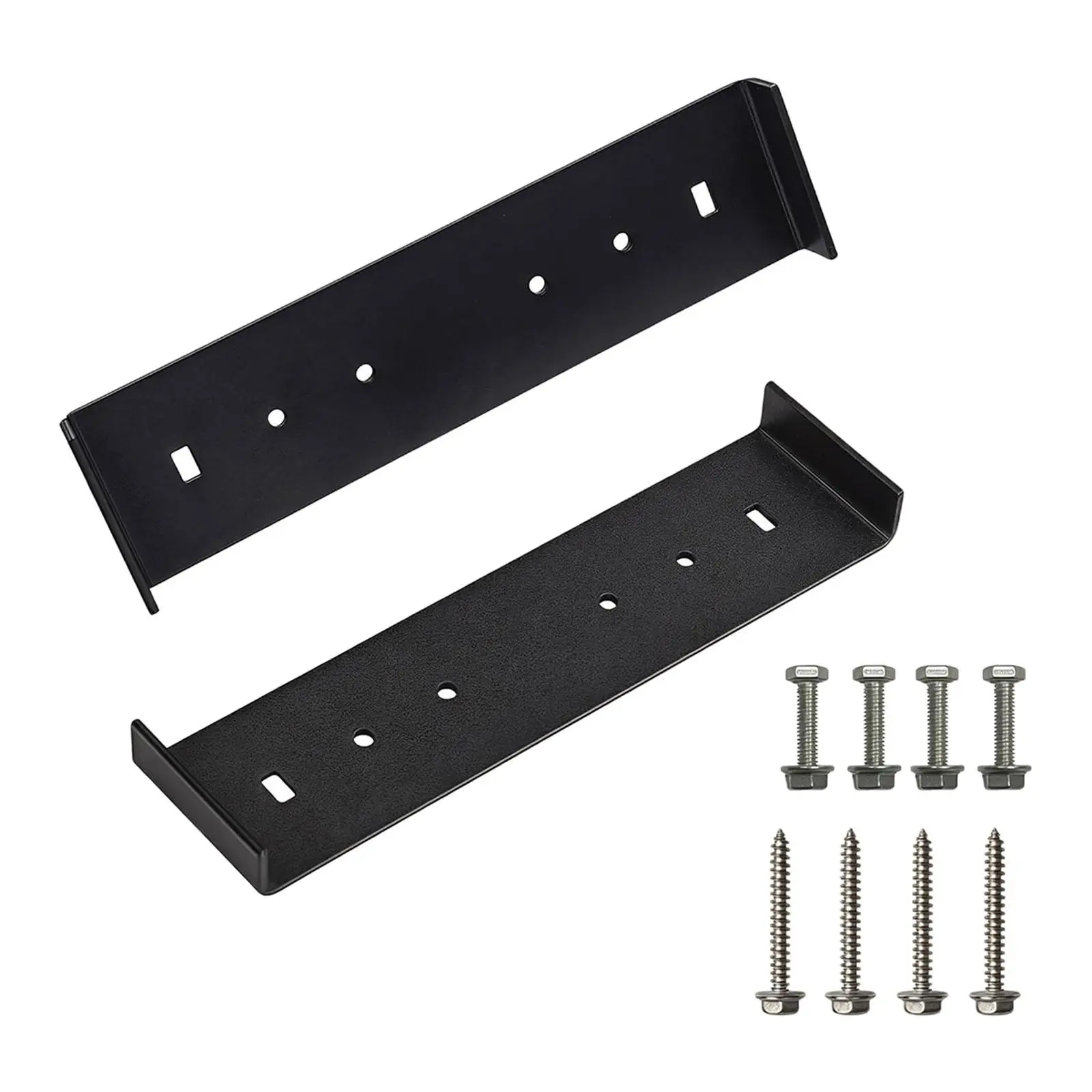 2 Pack Mailbox Mounting Brackets with Mounting Screws, Easy to Install for 20cm