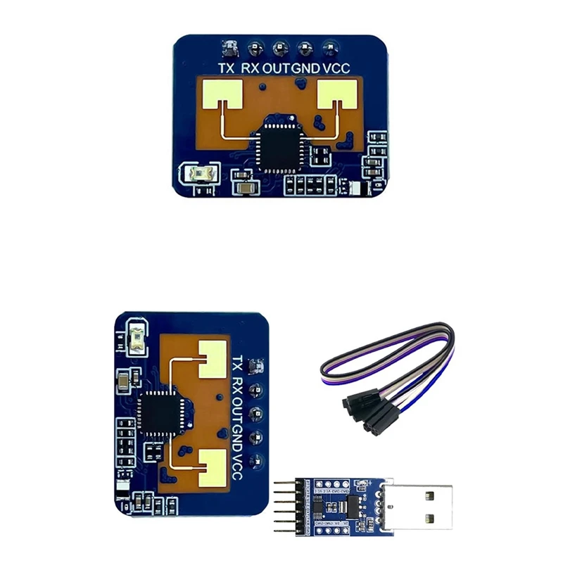 

24G Body Presence Sensor Module LD2410C Millimeter Wave Radar Contactless Smart Multifunction Convenience Sensor