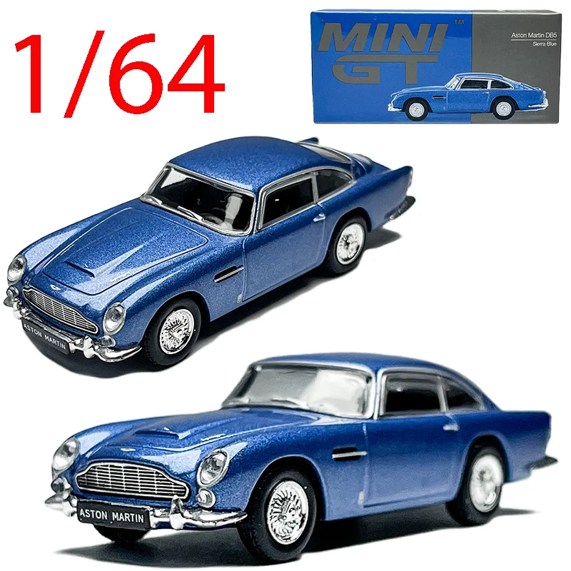 

MINIGT Diecast 1/64 Scale Aston Martin DB5 Car Model Alloy Aston Martin DB5 Play Vehicles Model Collectible Toys for Boys