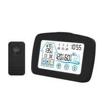 Indoor Outdoor Wireless Thermometer with Humidity and Temperature Monitoring for Environmental Condition Control