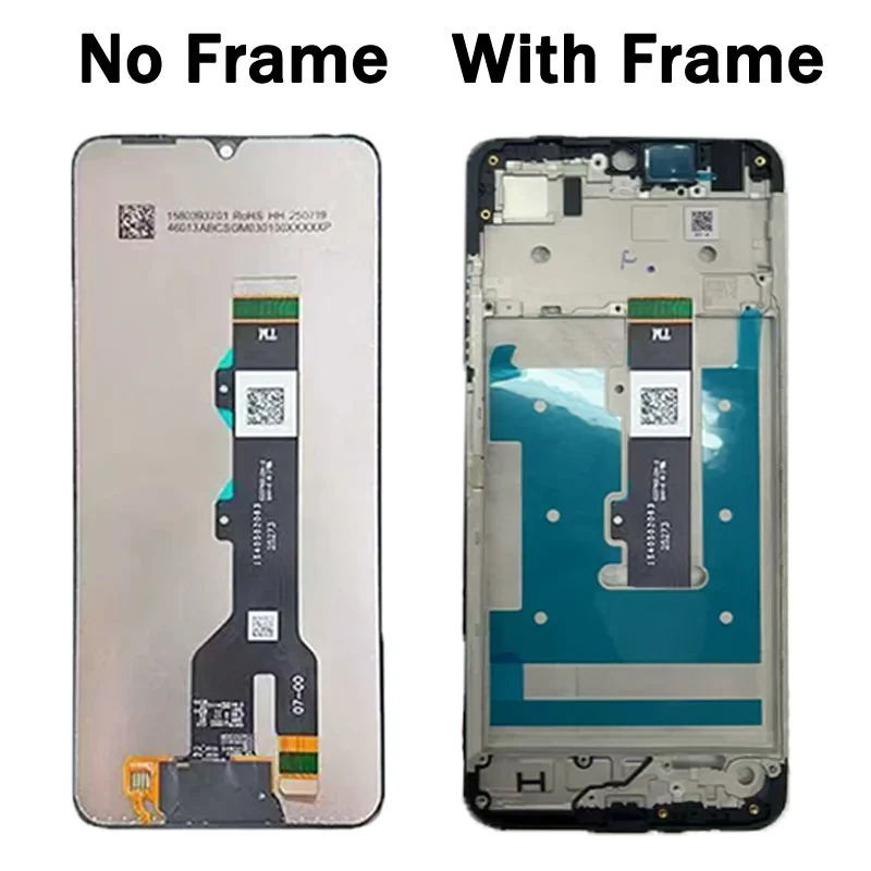 Wyświetlacz LCD 6.88 cala IPS z ekranem dotykowym i digitizerem do Motorola Moto G06, modele XT2535-1, XT2535-2, XT2535-3, XT2535-14 — zdjęcie produktu 4