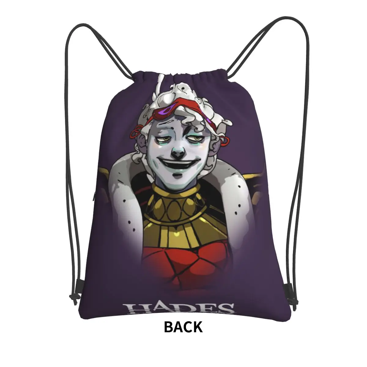 Role Playing Games Hades Backpacks Fashion Drawstring Bags Sundries Bag Book Bags for Travel Students