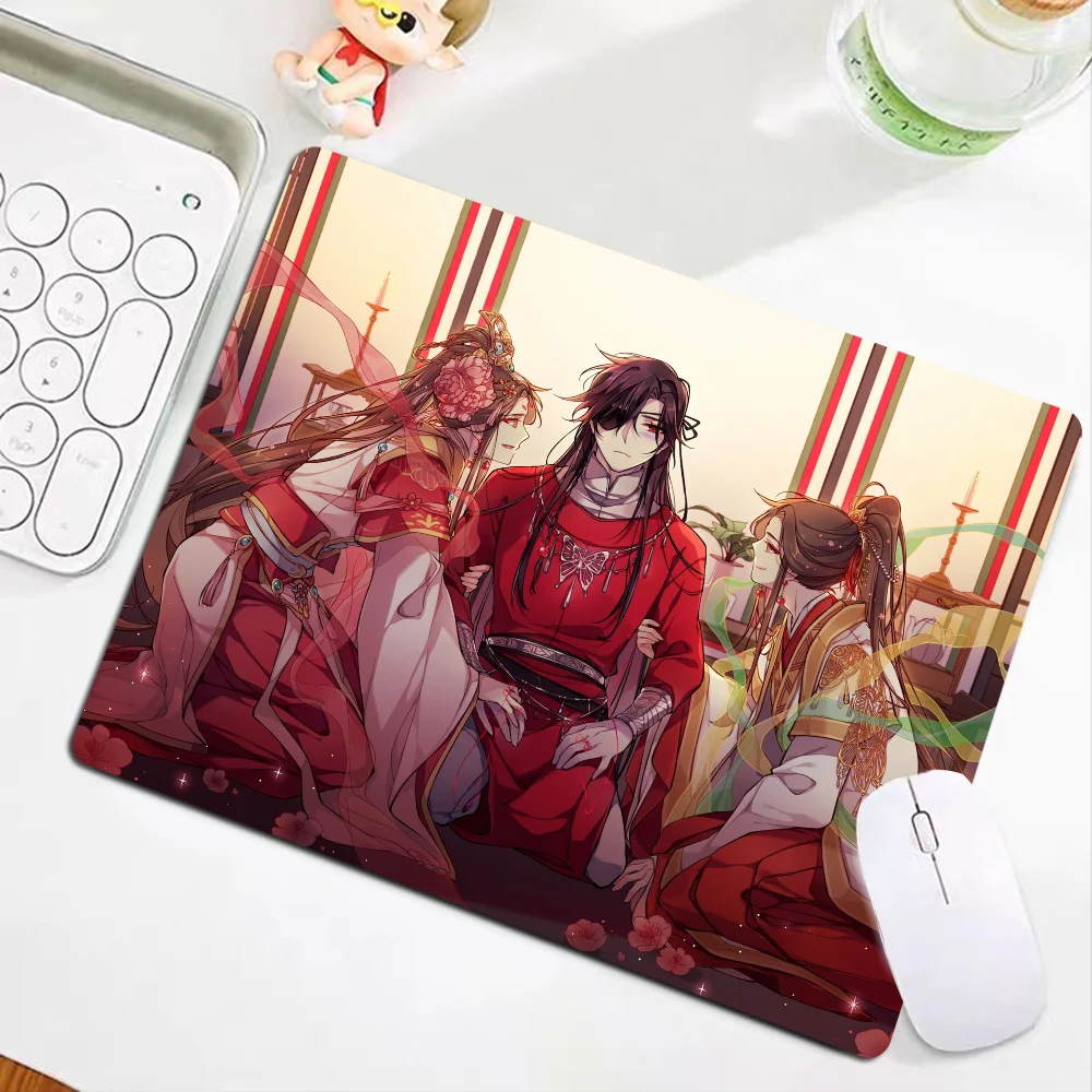 Tian Guan Ci Fu Mousepad INS Tide Small Speed Version Game Computer Keyboard Office Table Mat Cheapest Cup Mats Deskpad Home